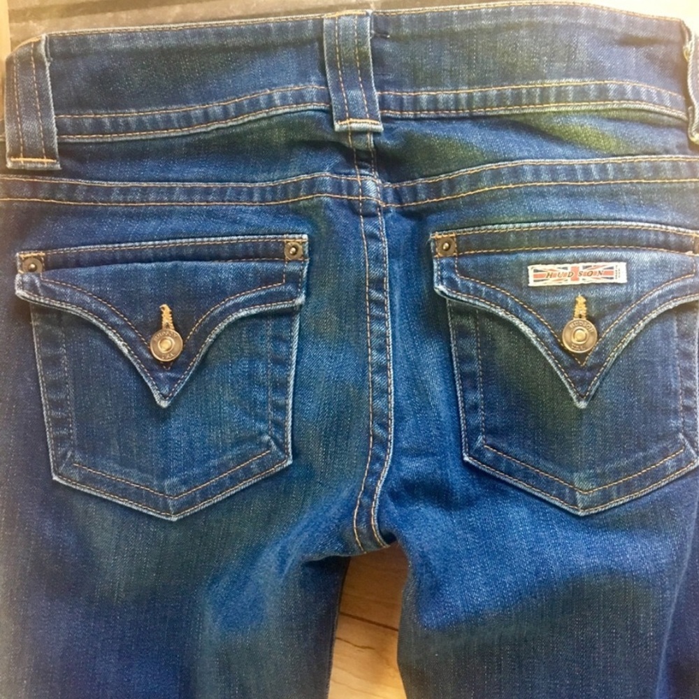 Hudson signature flap pocket jeans size 27